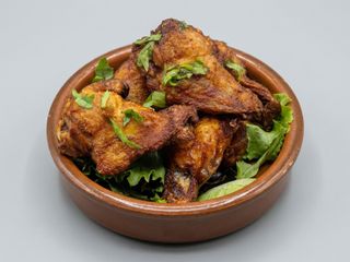 Tapa De Alitas De Pollo Fritas