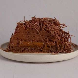 Brownie con Rulos de Chocolate