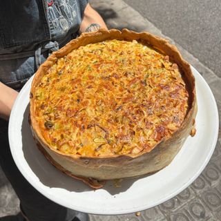 Quiche de Pollo y Puerro