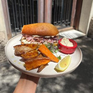 Chicken Coleslaw Sandwich