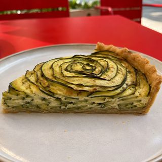 Espiral de calabacín y ricotta