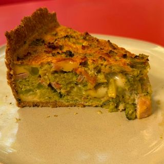 Brocoli y jamón dulce