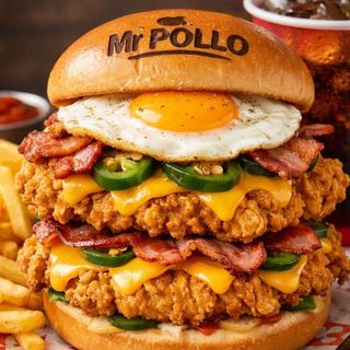 THE LEGEND BURGER/NUESTRA HAMBURGUESA MAS GRANDE Y PODEROSA