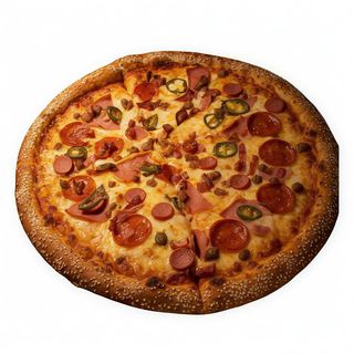 Pizza al gusto 6 ingredientes