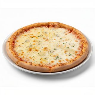 Pizza súper 4 quesos