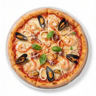 Pizza fruti di mare
