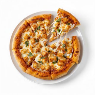 Pizza chicken cheese