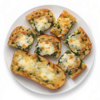 Pan de ajo con queso (3 uds.)