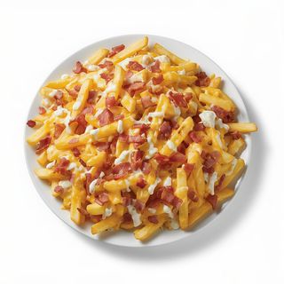 Patatas bacon and cheese fries