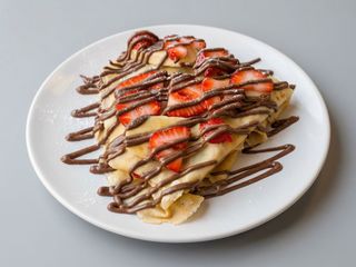 Crepe Chocolate con fresa