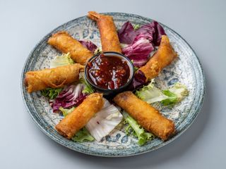 Langostinos crujientes