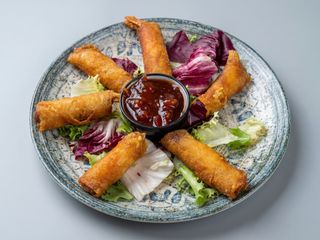 Langostinos crujientes 1/2 ración