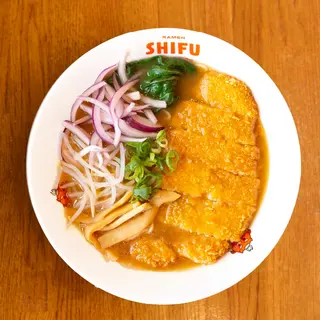 Fried Chicken Ramen Vegano