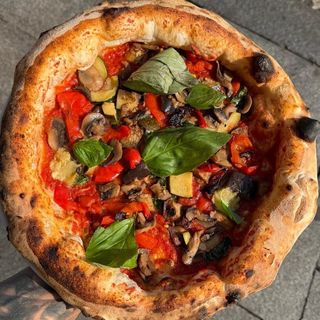 Pizza vegana