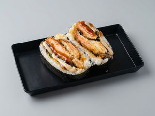 Onigirazu Salmon Panko