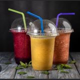 Zumo De Mango, Plátano Y Naranja