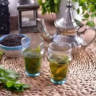 Té verde a la menta