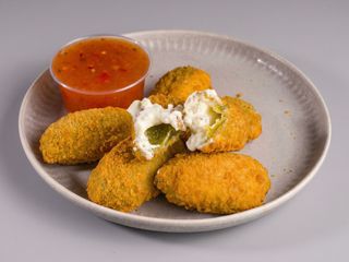 JALAPEÑOS CON QUESO (6 und)