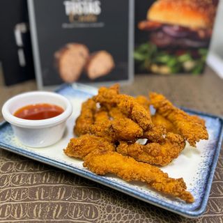 Stick De Pollo Con Salsa De Chili Sauce (Ración)