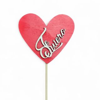 Pick Te quiero rojo