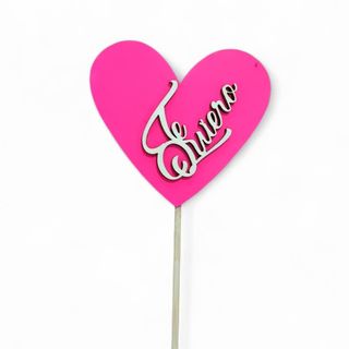 Pick Te quiero Fucsia