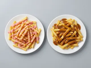 Plato papas grande