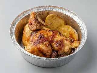 1/4 Pollo A L'ast (pechuga o muslo)