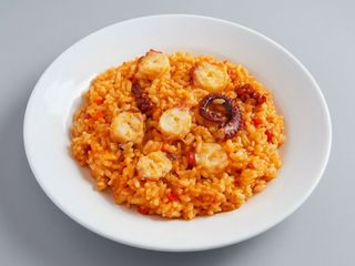 Paella de pulpo