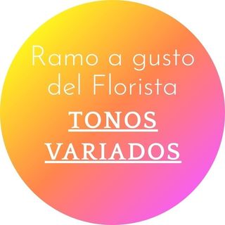 Ramo a gusto del florista Tonalidad variada