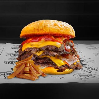 Cuadruple Bypass Burger (400 G.)
