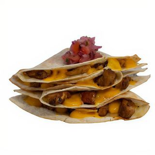 Quesadilla de pollo y bacon