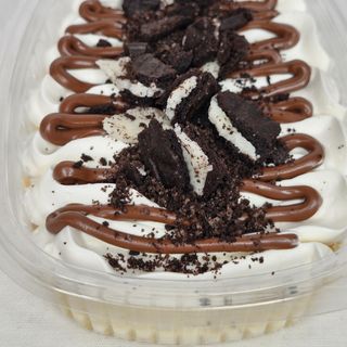 Porcion de Tarta 3 Leches con Nutella