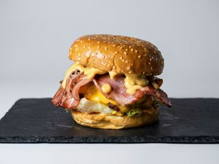 Guadalupe Texas burger doble