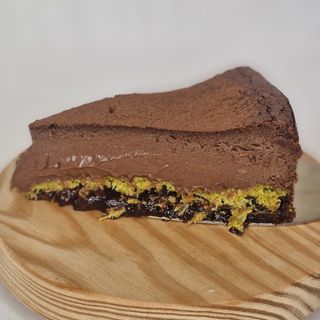 Porción de Tarta Choco Queso