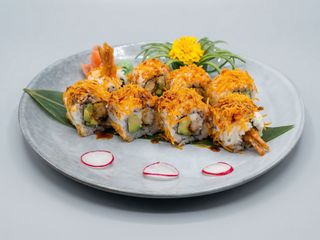132.Sakai roll de langostino (8 uds.)
