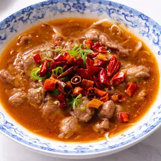 Sichuan Boiled Beef (Muy Picante)