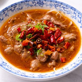Sichuan Boiled Beef (muy picante)