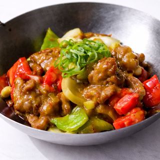 Pollo tailandés al curry