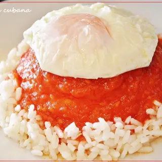 Arroz a la Cubana