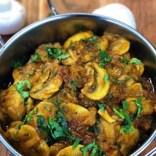 Mushroom bhaji