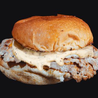 TRIPLE TRUFFLE CHICKEN  SMASH BURGER