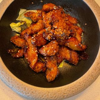 Tiras De Pollo Crujiente Estilo Thailandes
