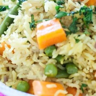 Arroz con verduras