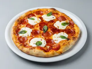 PIZZA PEPPERONI STRACCIATELLA