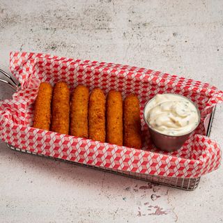 Fingers de mozzarella (6u) con salsa de la casa