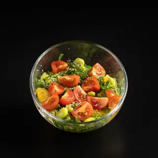 Ensalada de wakame y naranja