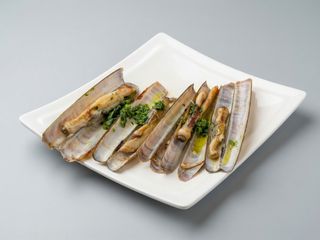 76 Navajas A La Plancha Con Perejil (6 Pzs.)