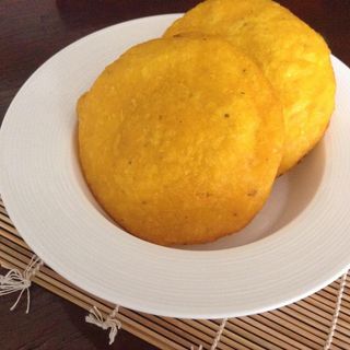 arepa de huevo y ternera