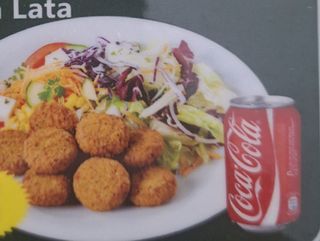 MENÚ PLATO FALAFEL