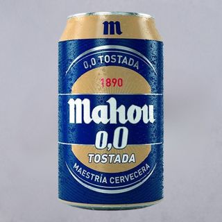 Cerveza Mahou 0.0 Tostada Lata 33cl.
